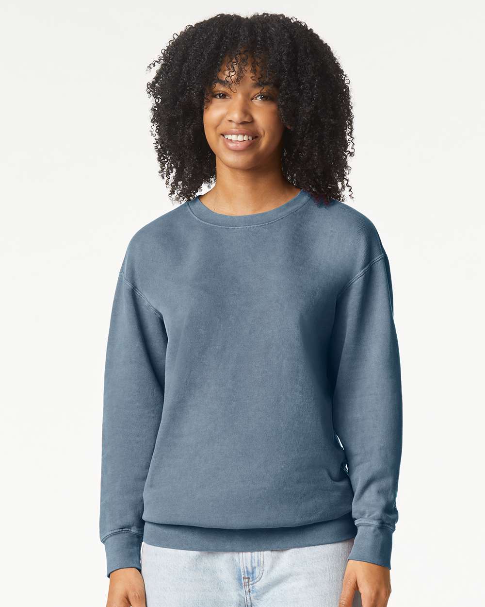 Comfort Colors Unisex Garment-Dyed Lightweight Fleece Crewneck Sweatshirt - 1466