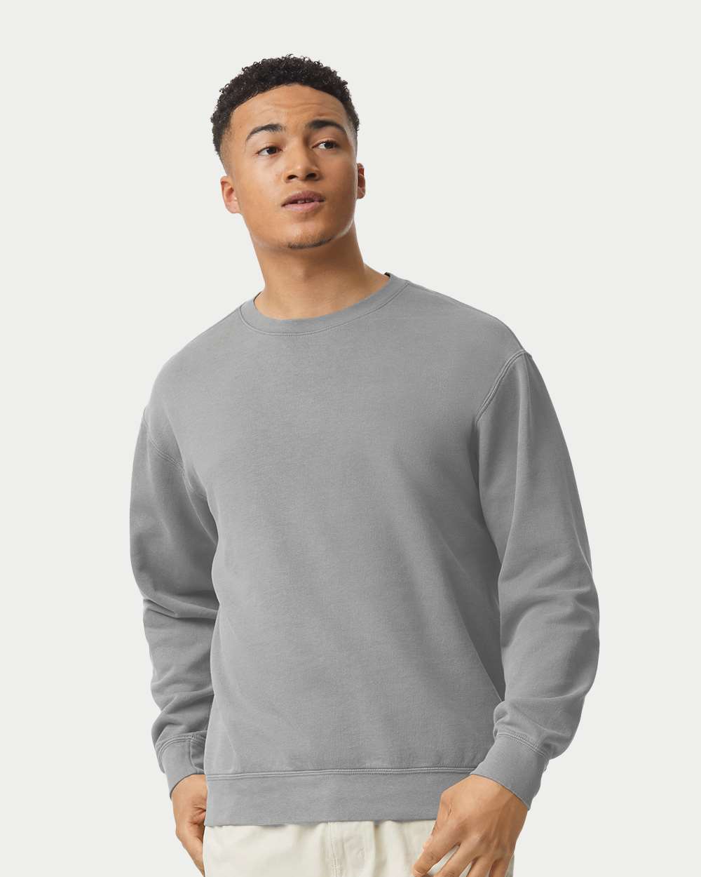 Comfort Colors Unisex Garment-Dyed Lightweight Fleece Crewneck Sweatshirt - 1466