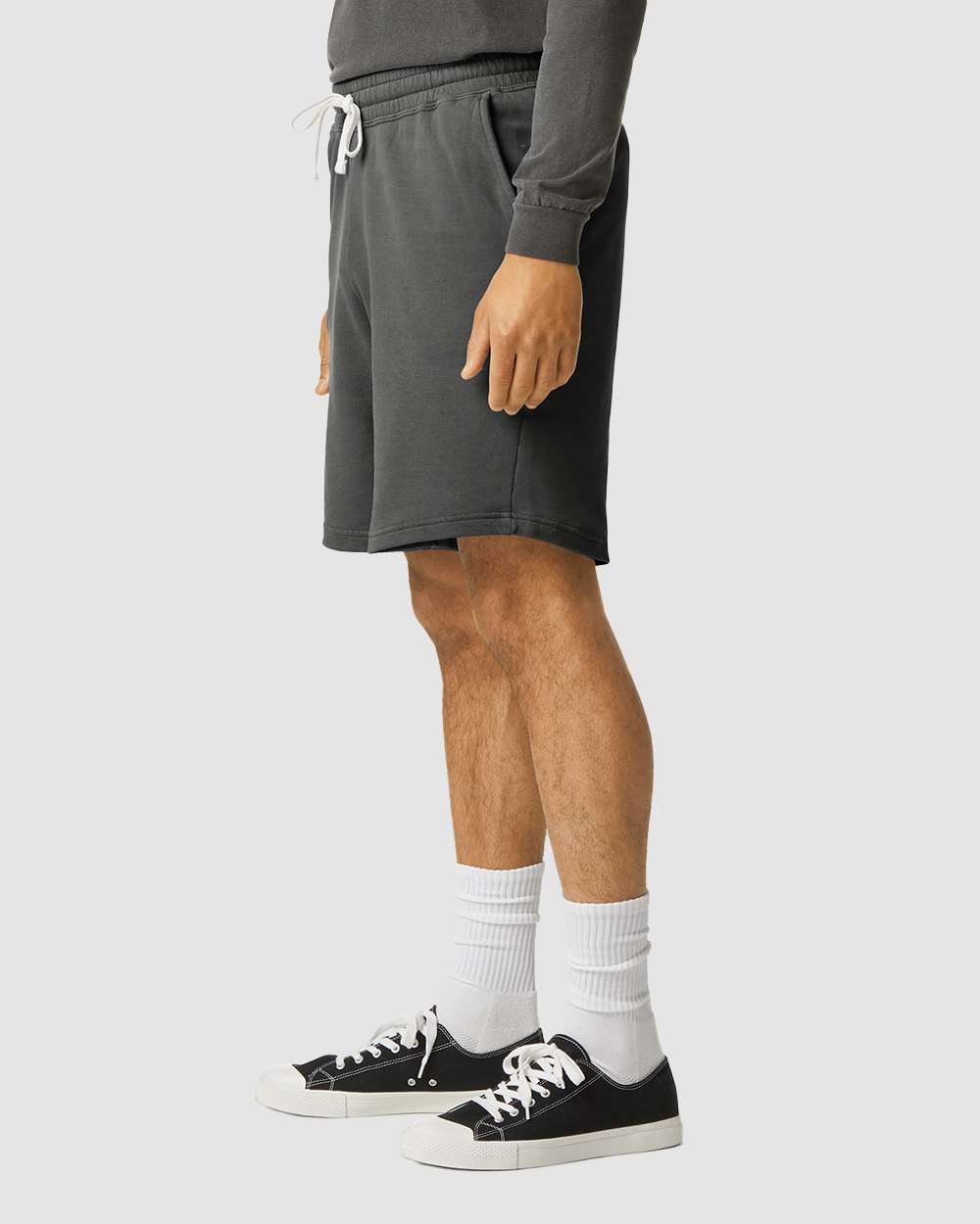 Unisex Garment-Dyed Lightweight Fleece Sweat Shorts