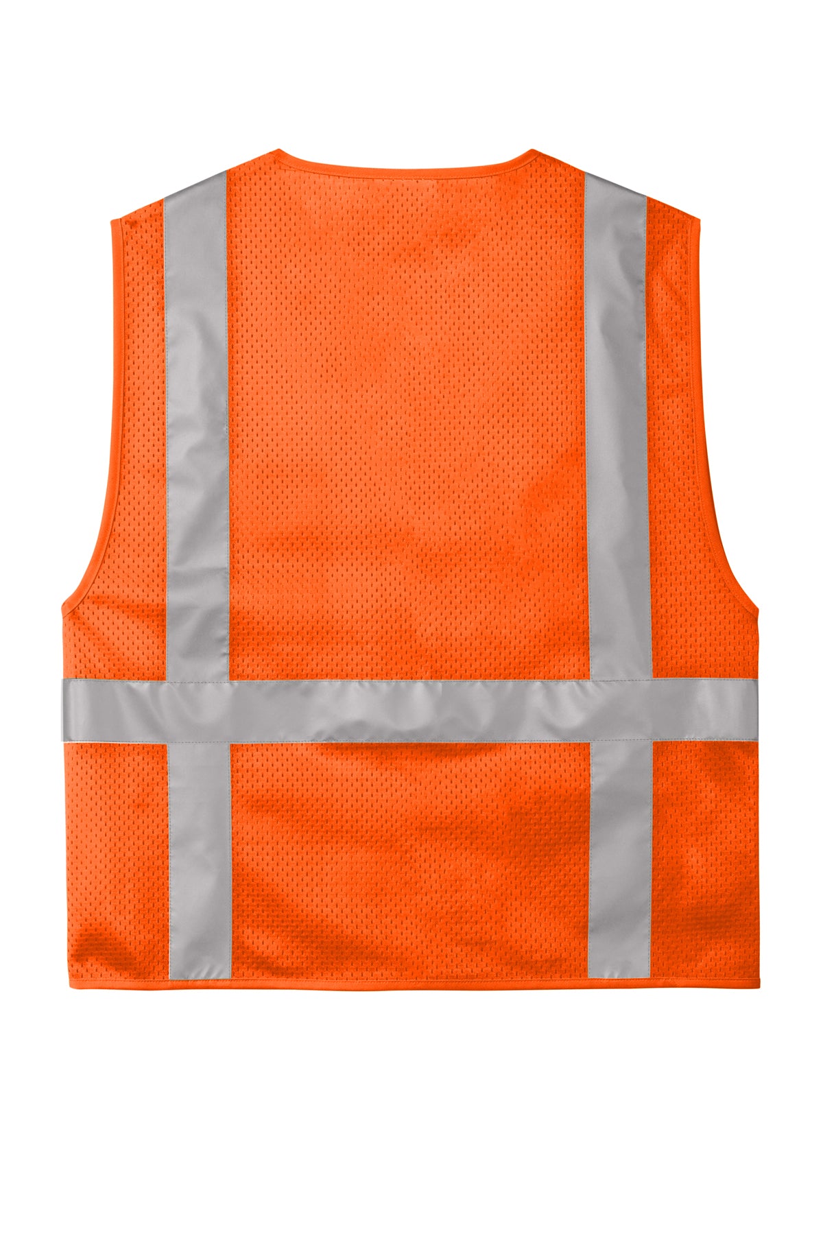 CornerStone® ANSI 107 Class 2 Mesh Six-Pocket Zippered Vest | CSV104