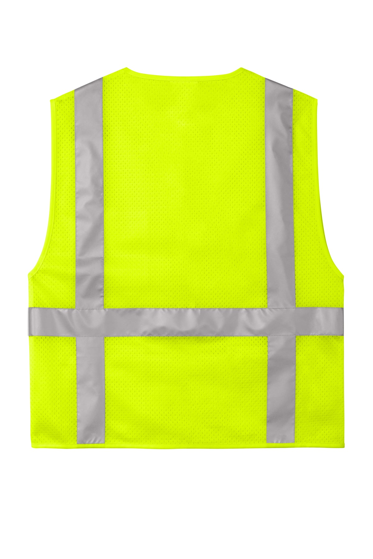 CornerStone® ANSI 107 Class 2 Mesh Six-Pocket Zippered Vest | CSV104