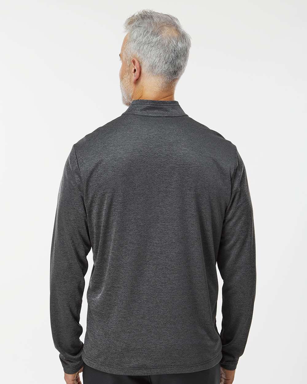 Adidas Men's Space Dyed Quarter-Zip Pullover A593