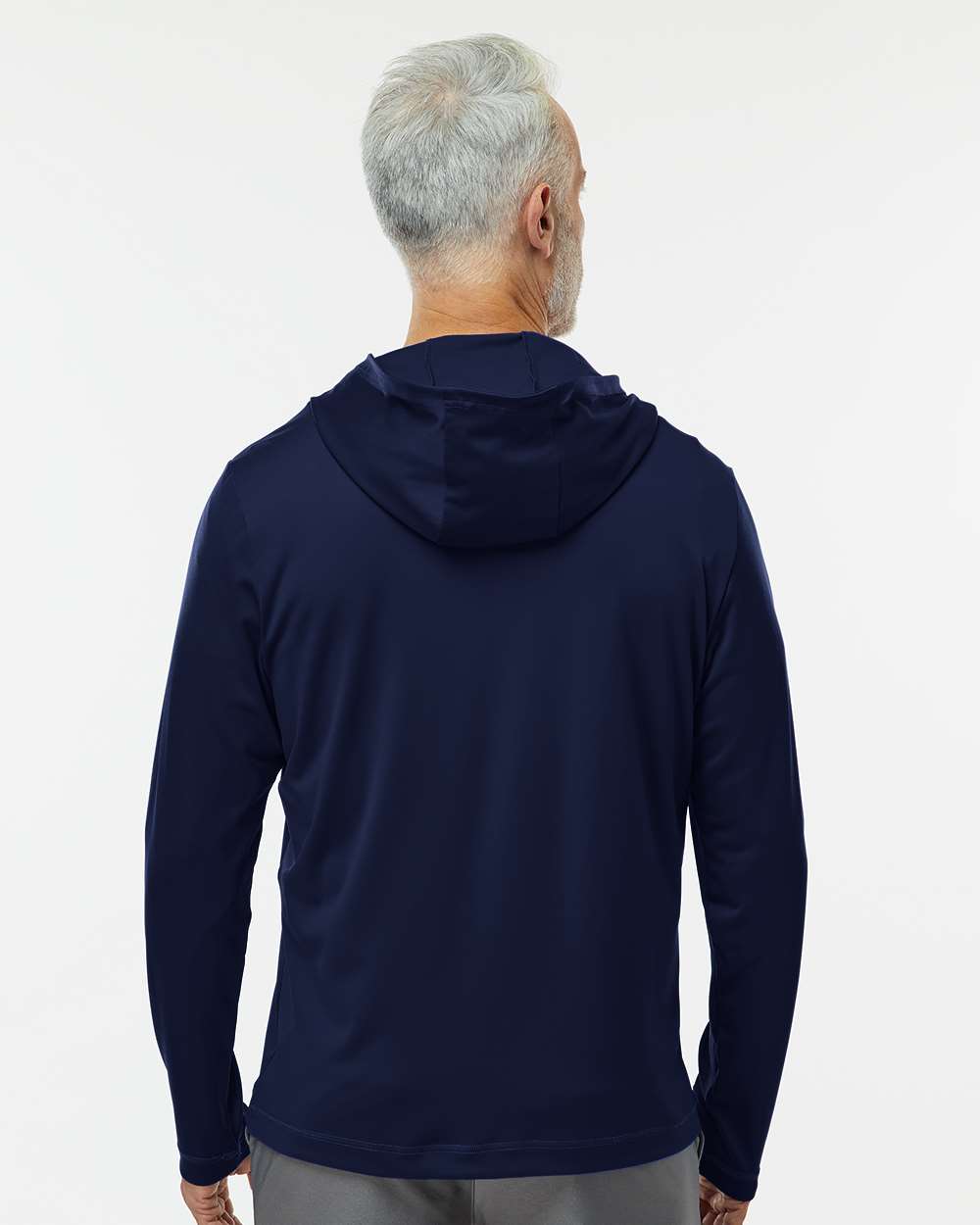 Adidas Men's Lightweight Quarter-Zip Hooded Pullover A596