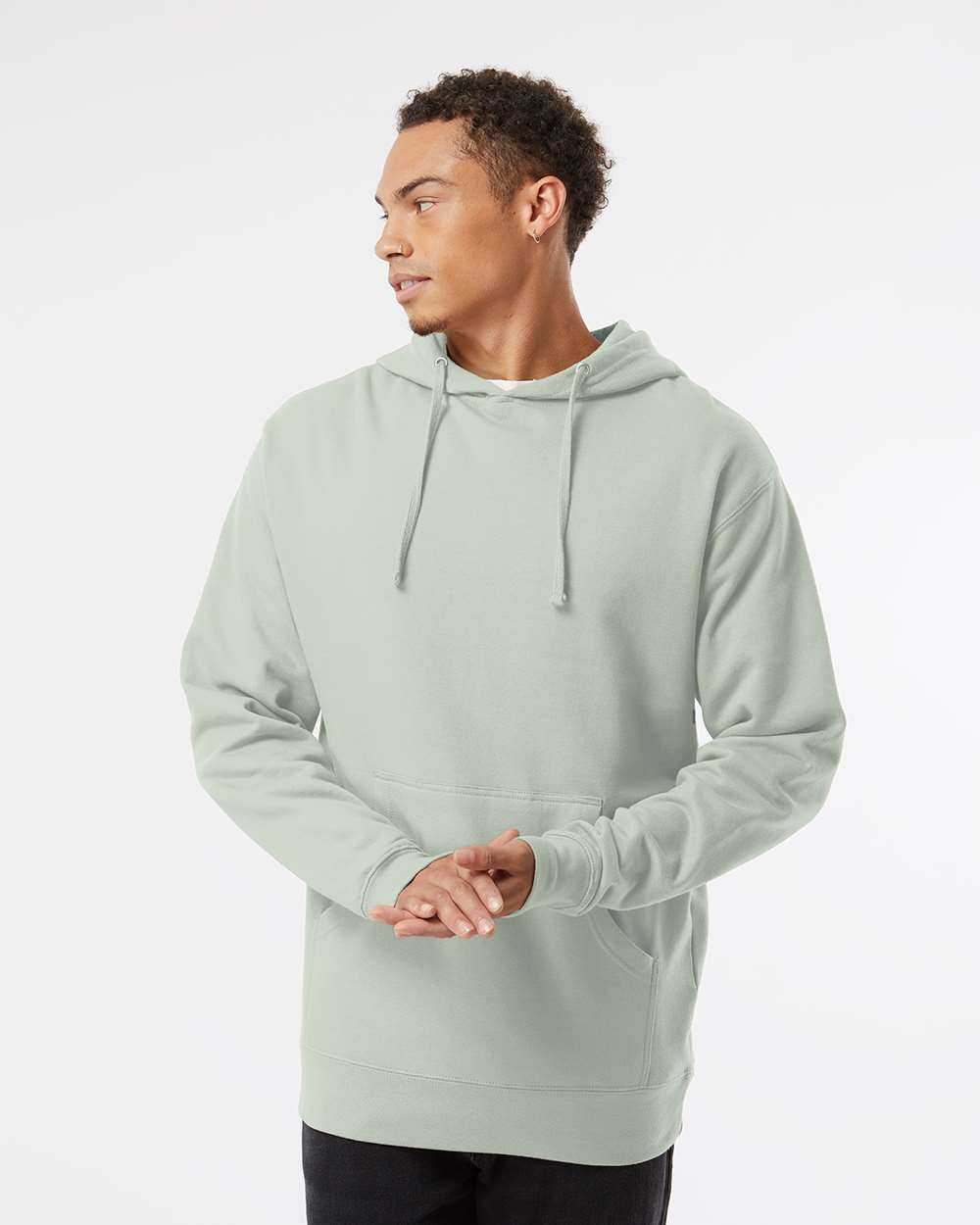 Independent Trading SS4500 Midweight Hoodie - Dusty Sage