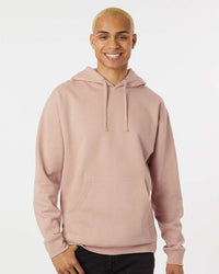 Independent Trading SS4500 Midweight Hoodie - Dusty Pink