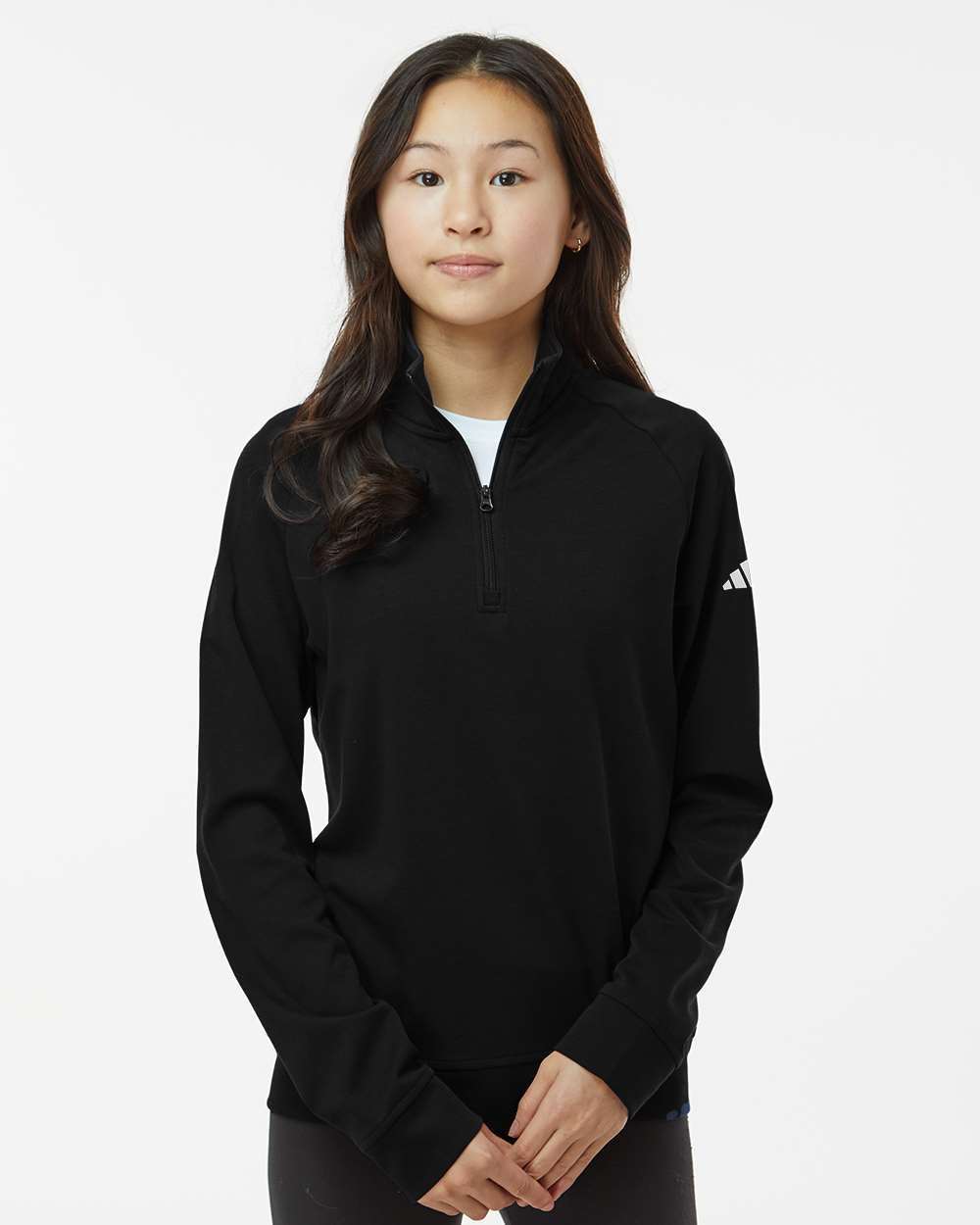 Adidas Youth Performance Quarter-Zip Pullover A4001