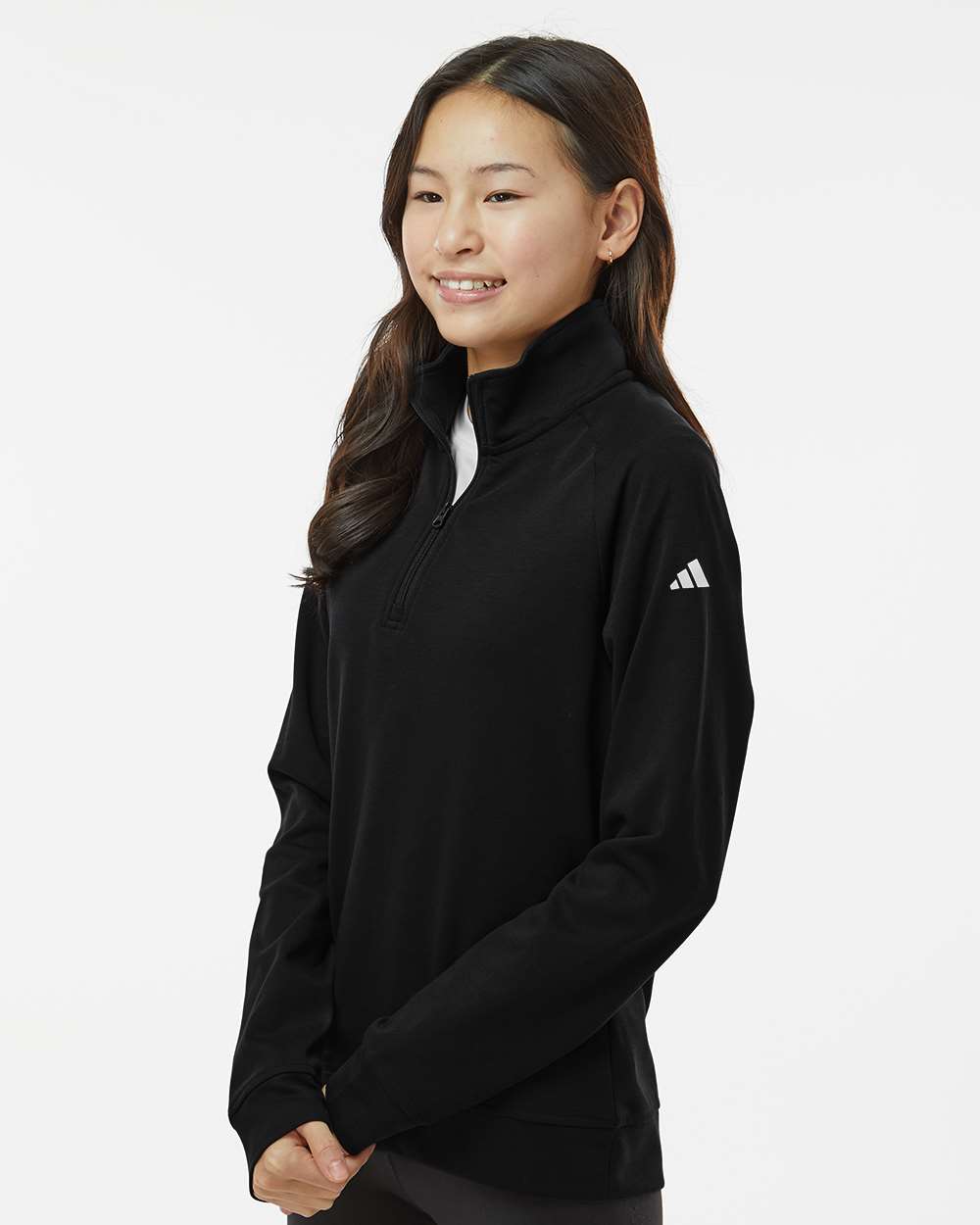 Adidas Youth Performance Quarter-Zip Pullover A4001