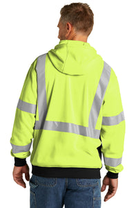 CornerStone® ANSI 107 Class 3 Heavy-Duty Fleece Full-Zip Hoodie | CSF300