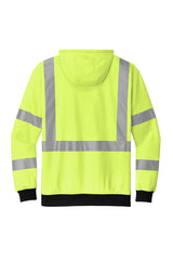 CornerStone® ANSI 107 Class 3 Heavy-Duty Fleece Full-Zip Hoodie | CSF300