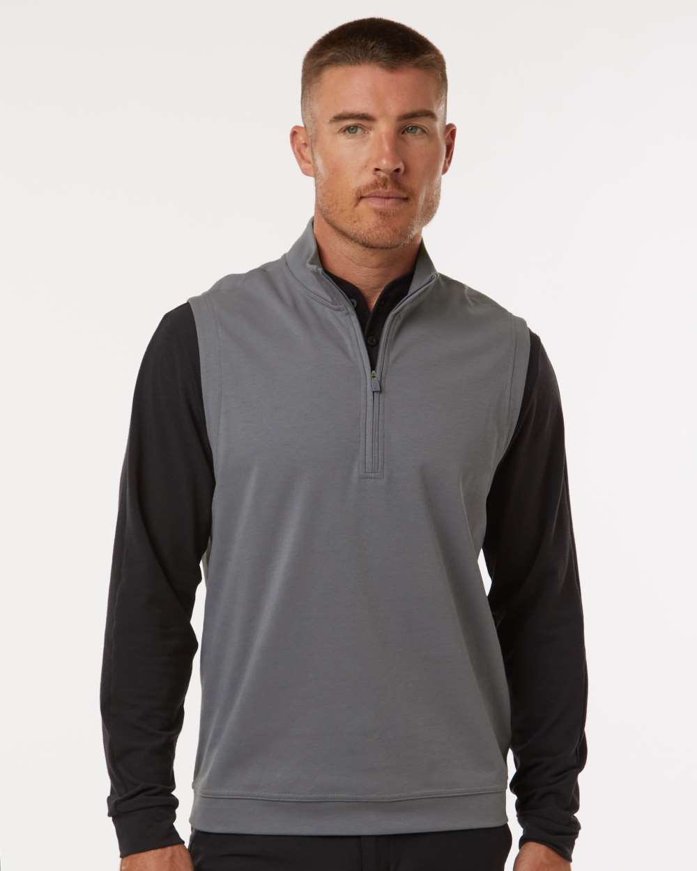 Adidas Men's Club Quarter-Zip Vest A599