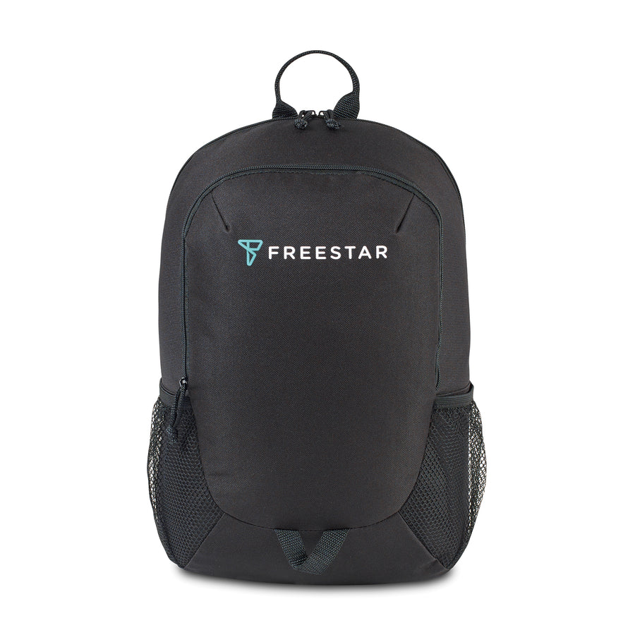Miller Backpack - Black | Custom Branded | Lemon Print