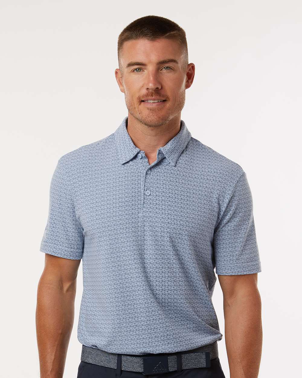 Adidas Men's Blended Printed Polo A702
