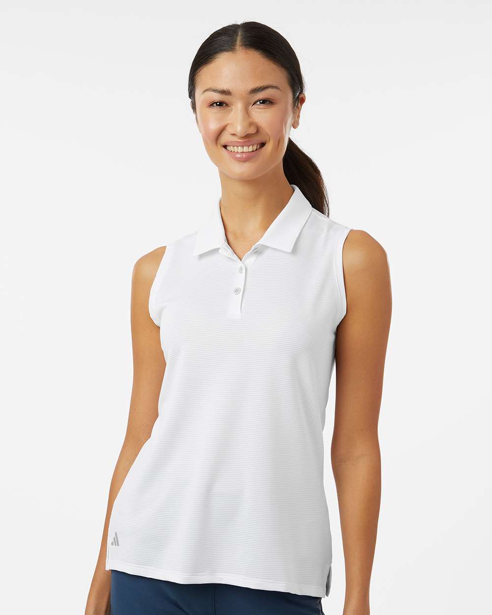 Adidas Women's Ottoman Sleeveless Polo A1005