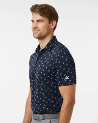 Adidas Men's Ultimate365 Mesh Print Polo A2012