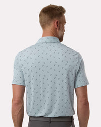 Adidas Men's Ultimate365 Mesh Print Polo A2012
