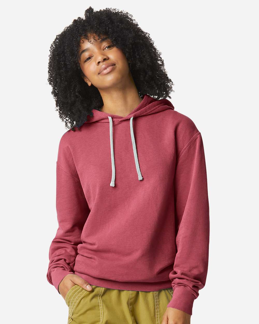 Comfort Colors Unisex Garment-Dyed Lightweight Fleece Hooded Sweatshirt - 1467