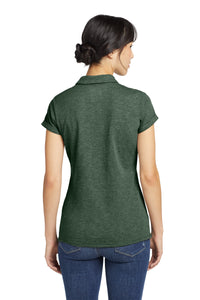 LNEA301 New Era® Women's Slub Twist Polo