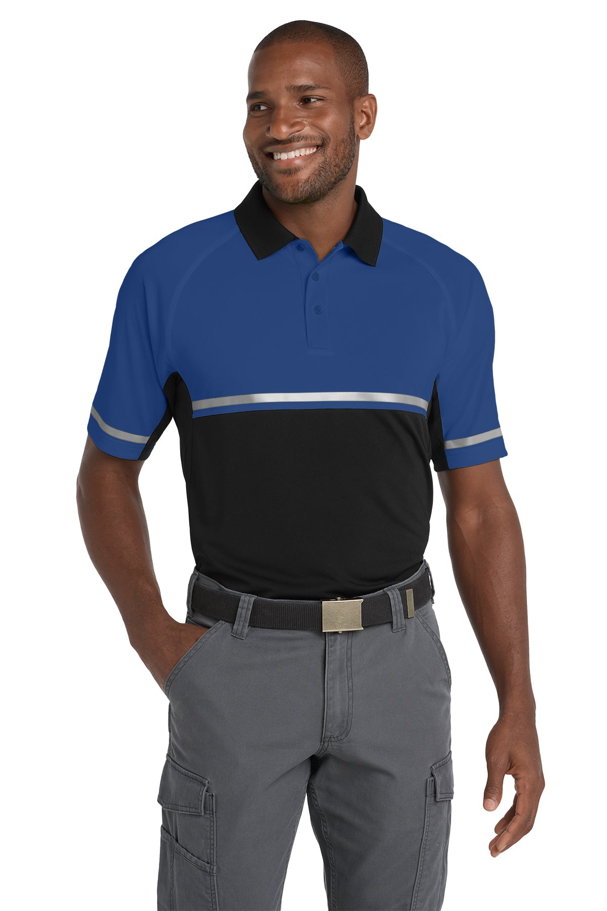 CornerStone ® Select Lightweight Snag-Proof Enhanced Visibility Polo | CS423