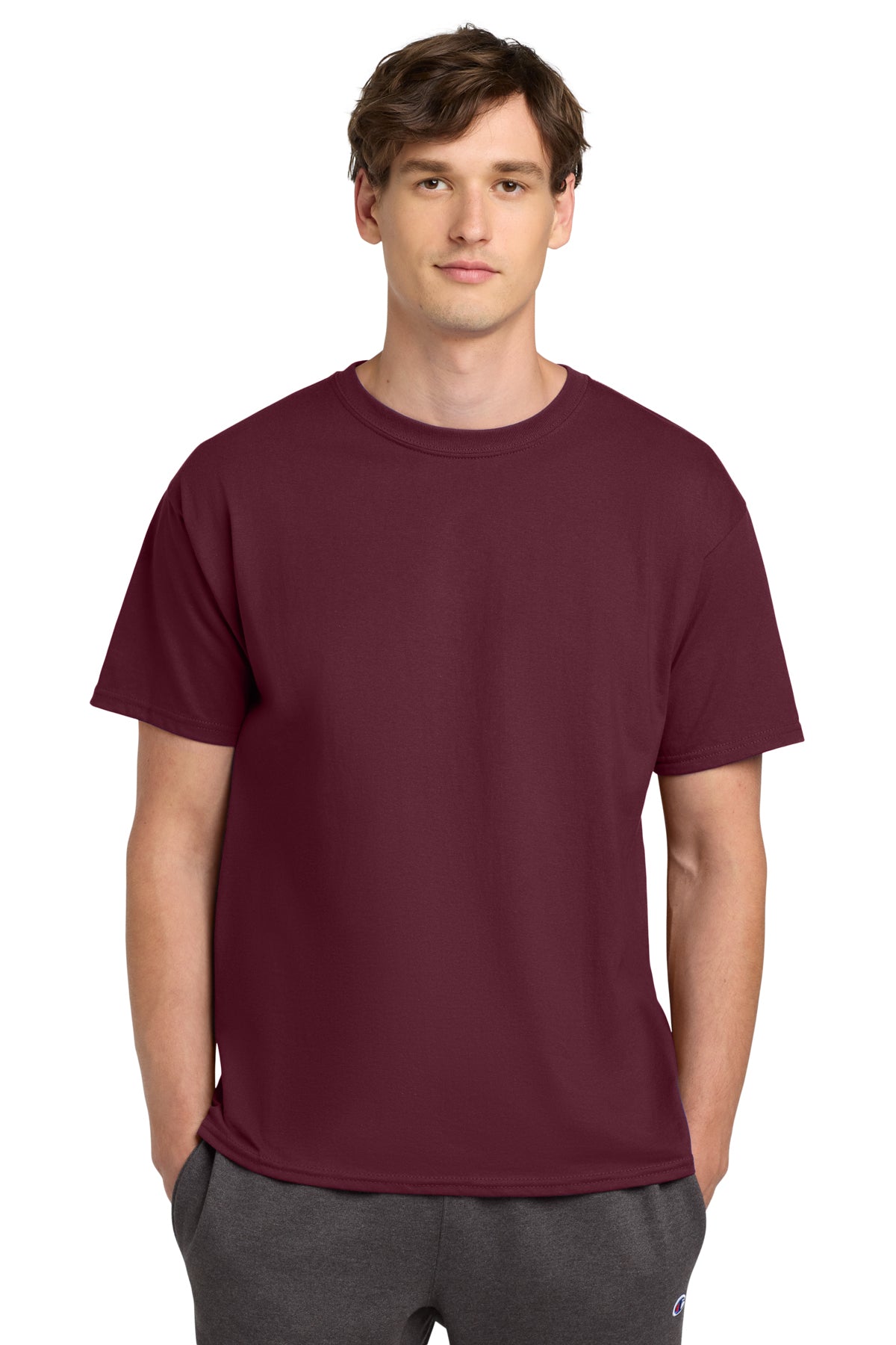 Champion T425 T-Shirt - Cardinal