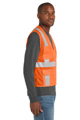 CornerStone® ANSI 107 Class 2 Mesh Six-Pocket Zippered Vest | CSV104