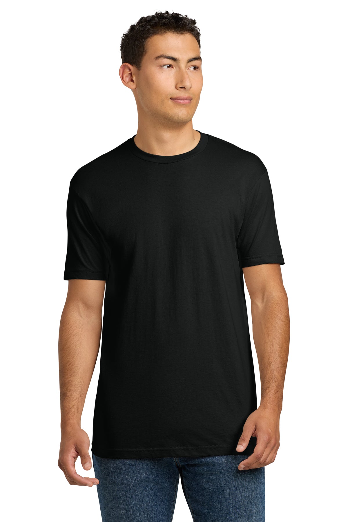 3600 Next Level Apparel Unisex Cotton T-Shirt - Black