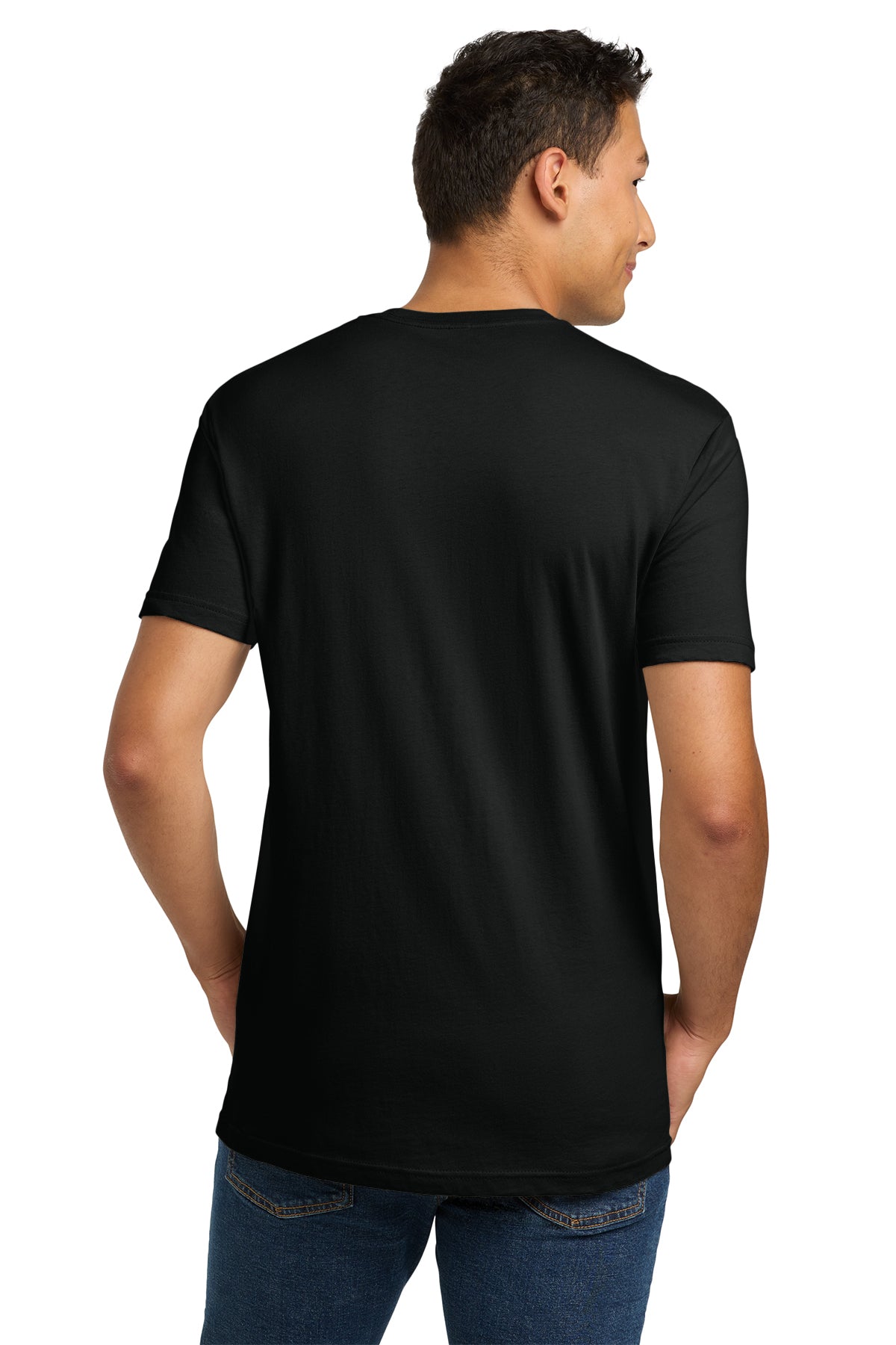 3600 Next Level Apparel Unisex Cotton T-Shirt back