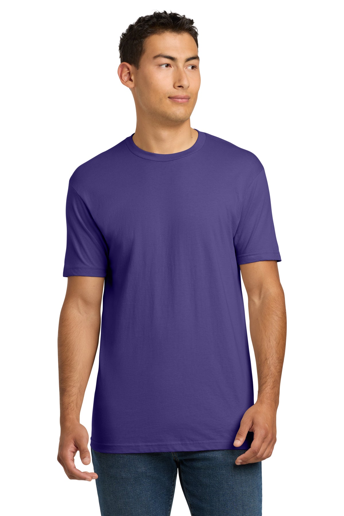 3600 Next Level Apparel Unisex Cotton T-Shirt - Purple Rush