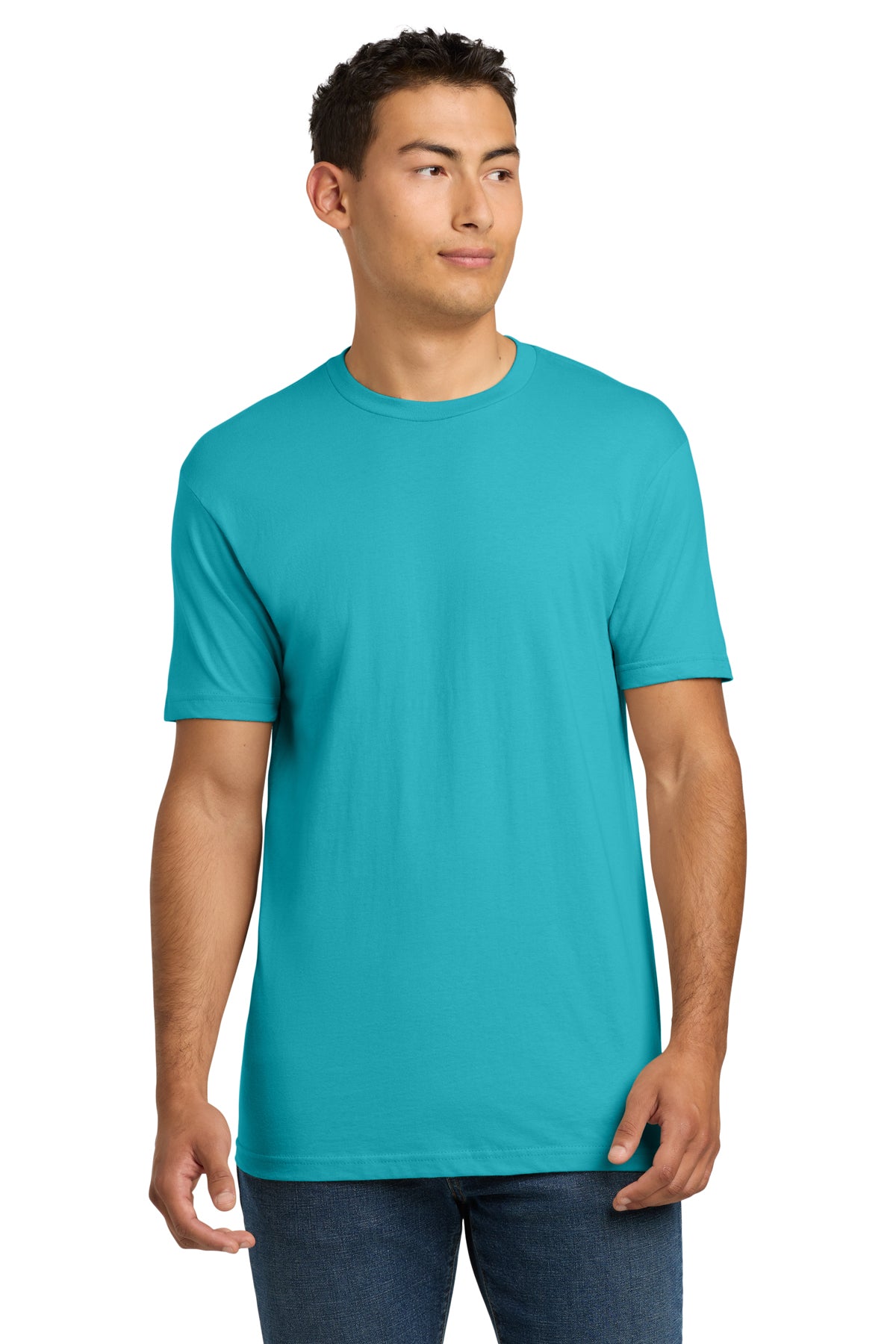 3600 Next Level Apparel Unisex Cotton T-Shirt - Tahiti Blue