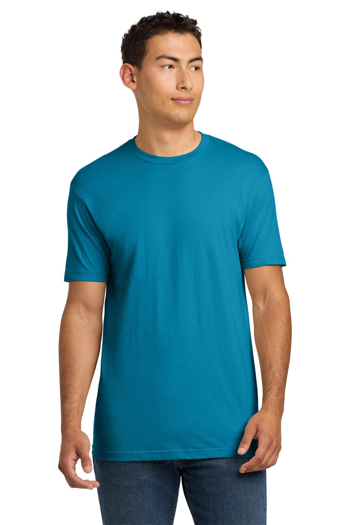3600 Next Level Apparel Unisex Cotton T-Shirt - Turquoise