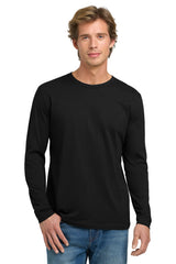 Next Level 3601 Cotton Long Sleeve T-Shirt - Black