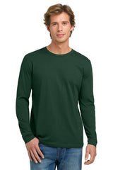 Next Level 3601 Cotton Long Sleeve T-Shirt - Forest Green