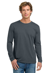 Next Level 3601 Cotton Long Sleeve T-Shirt - Indigo