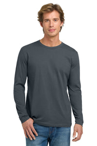 Next Level 3601 Cotton Long Sleeve T-Shirt - Indigo