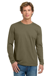 Next Level 3601 Cotton Long Sleeve T-Shirt - Military Green