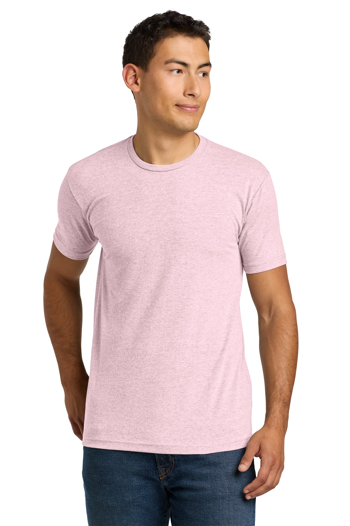 Next Level 6210 CVC T-Shirt - Heather Light Pink