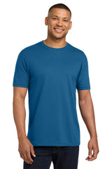 Next Level 6410 CVC Sueded T-Shirt - Cool Blue