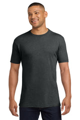 Next Level 6410 CVC Sueded T-Shirt - Heather Metal