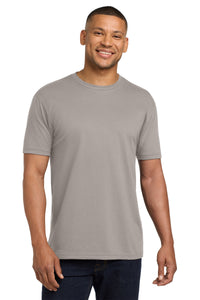 Next Level 6410 CVC Sueded T-Shirt - Light Gray