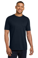 Next Level 6410 CVC Sueded T-Shirt - Midnight Navy