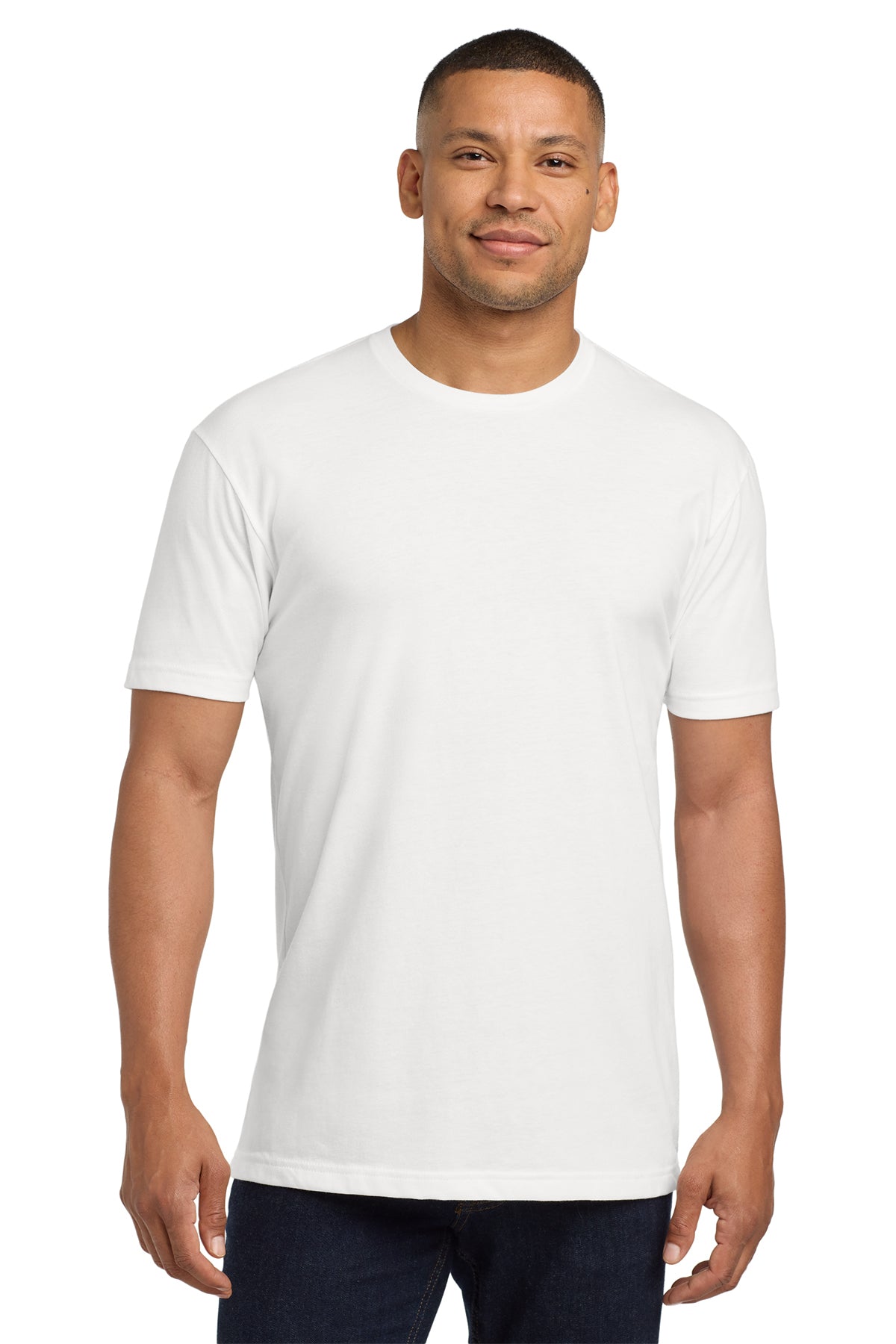 Next Level 6410 CVC Sueded T-Shirt - White