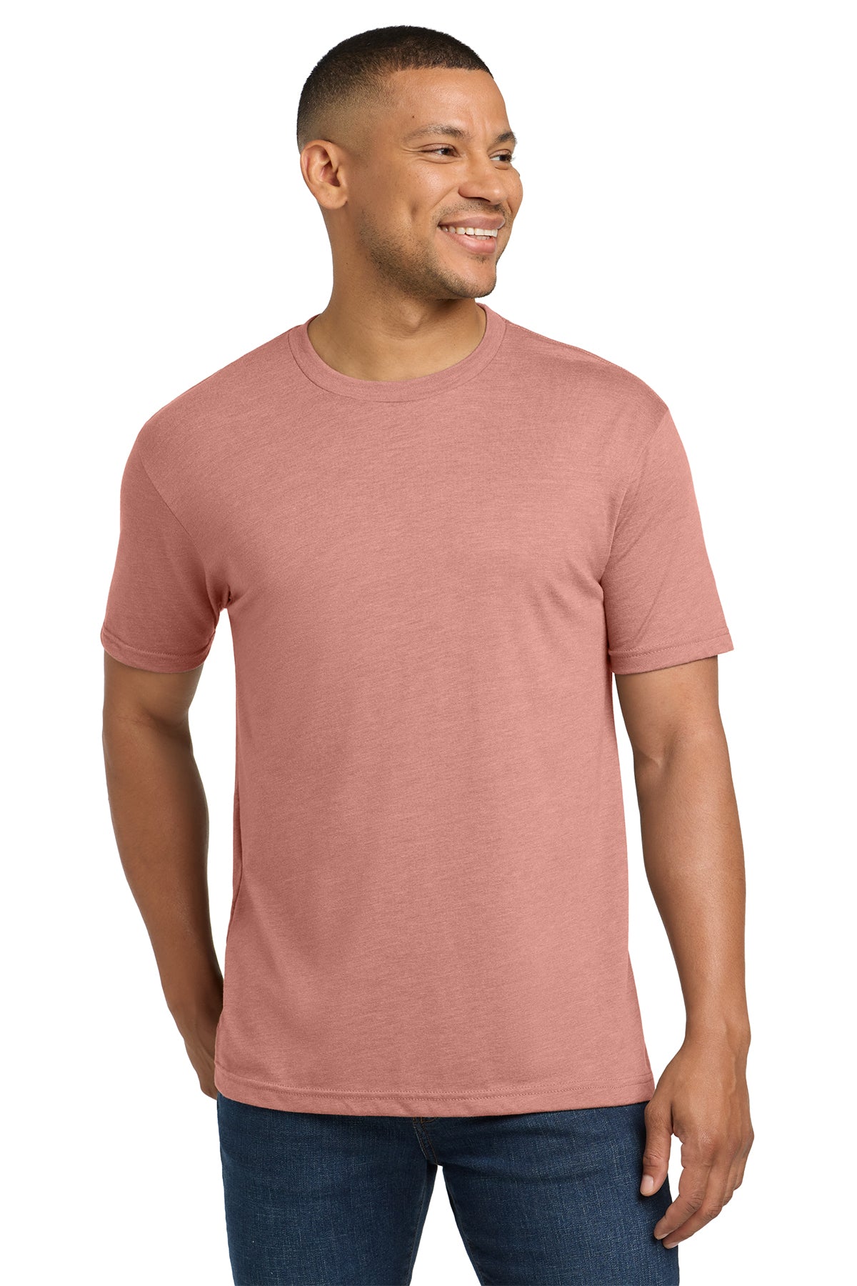 Next Level 6010 Tri-Blend T-Shirt - Desert Pink