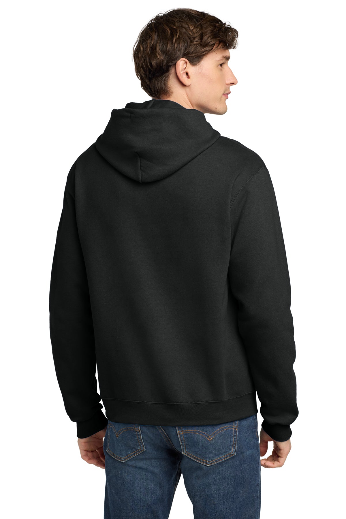 Champion S700 Powerblend Hoodie - Black back