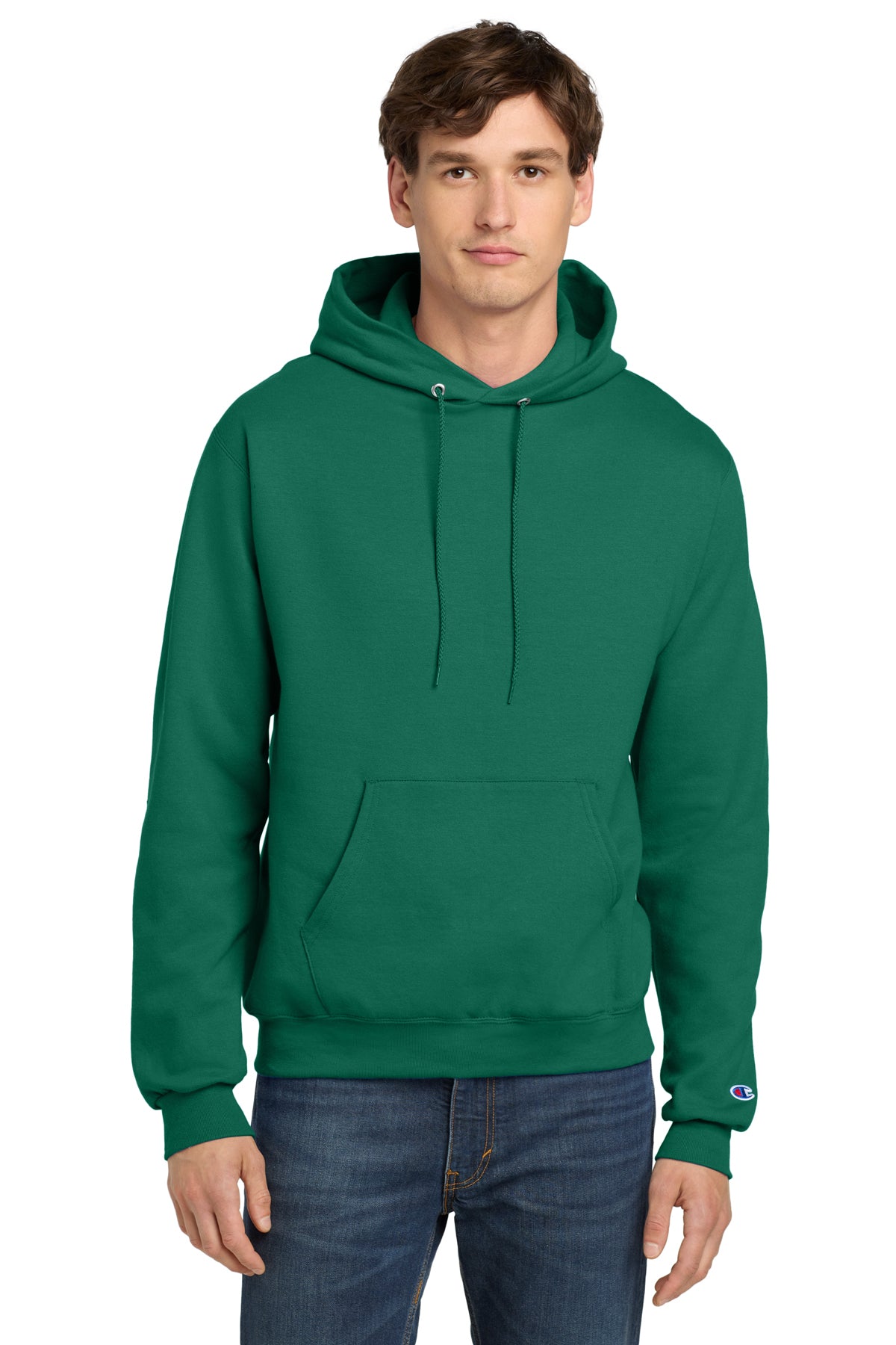 Champion S700 Powerblend Hoodie - Emerald Green