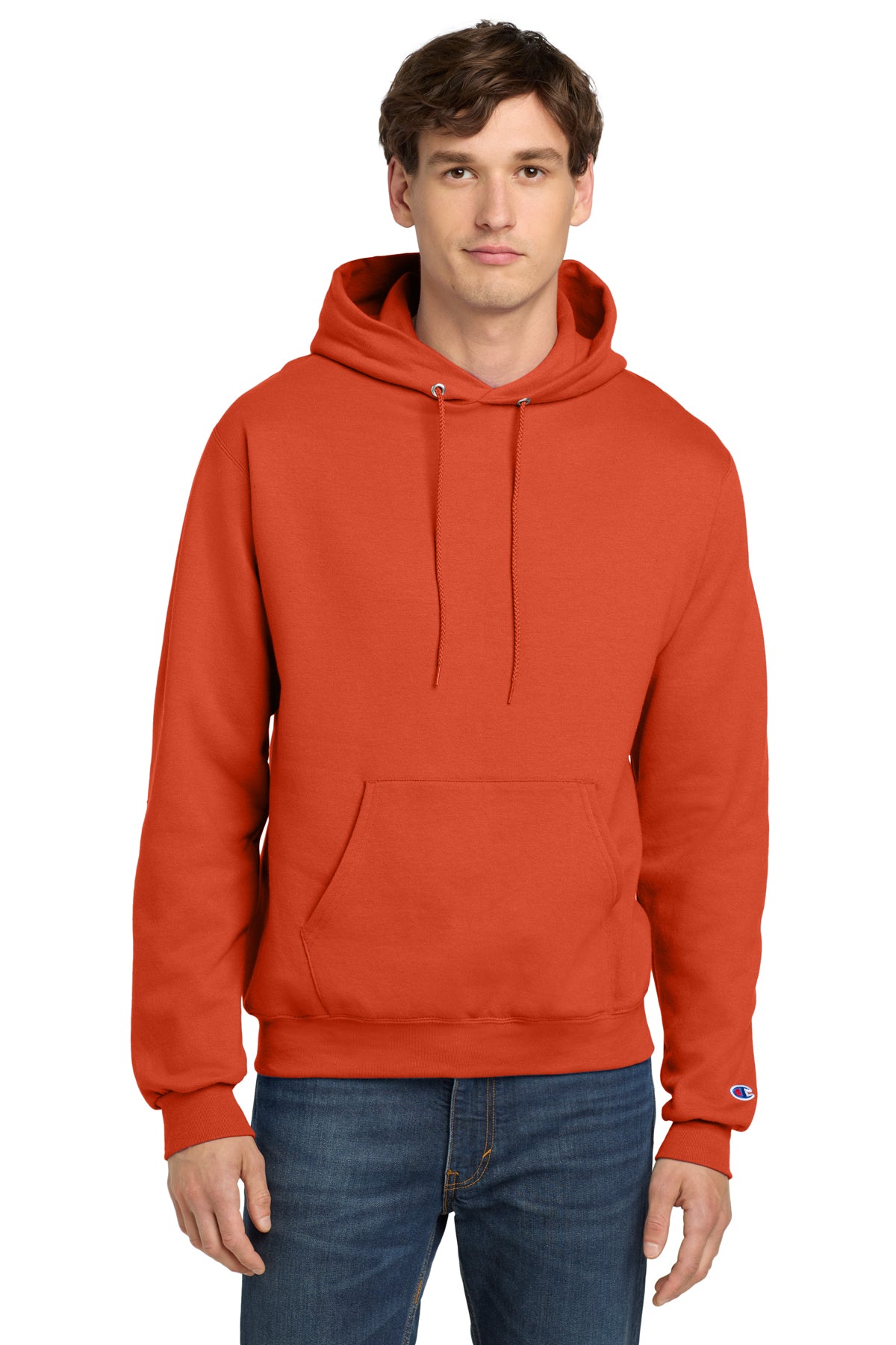 Champion S700 Powerblend Hoodie - Orange