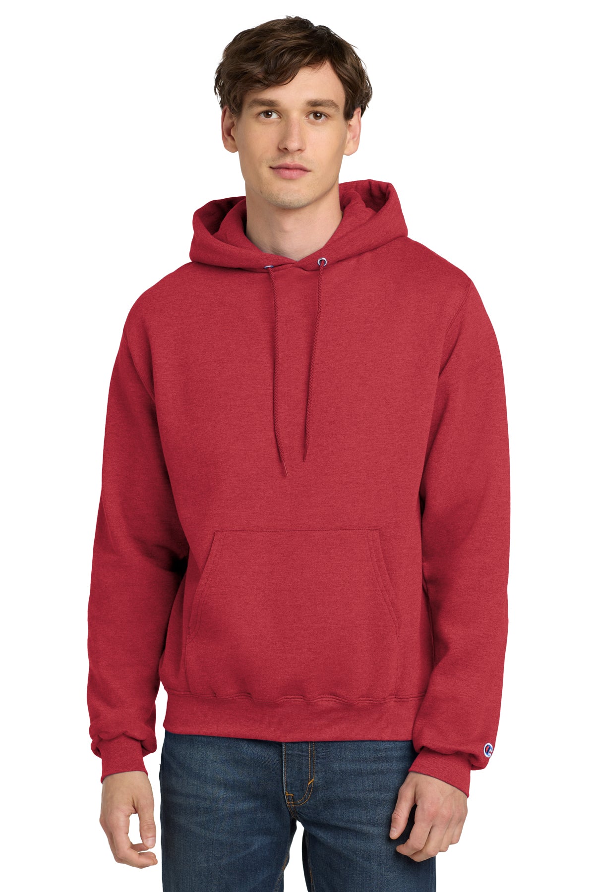 Champion S700 Powerblend Hoodie - Scarlet Heather