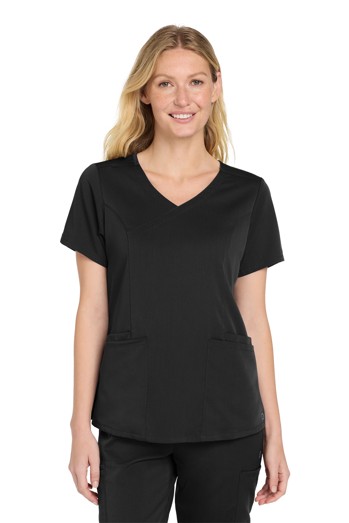 Wink® Women’s Premiere Flex™ Mock Wrap Top | WW4268