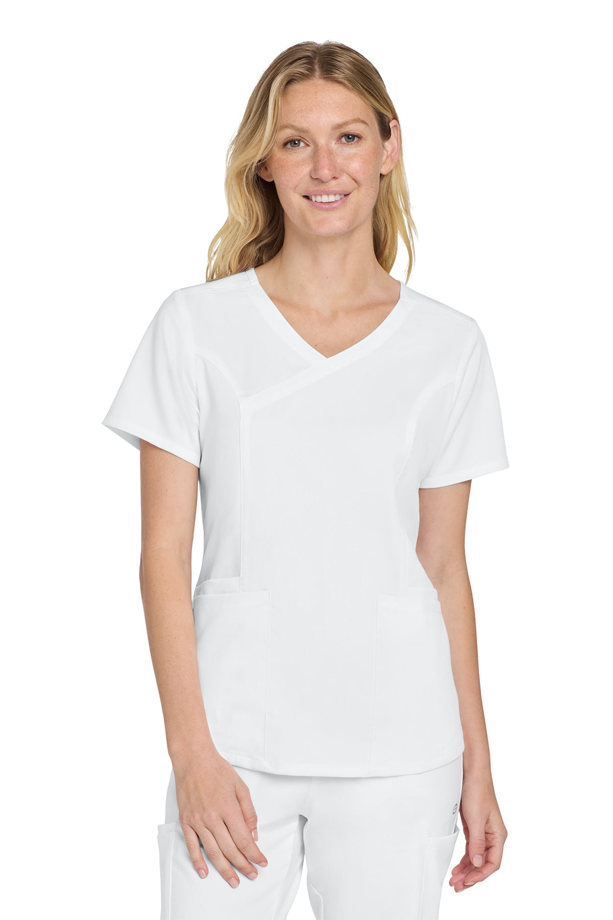 Wink® Women’s Premiere Flex™ Mock Wrap Top | WW4268