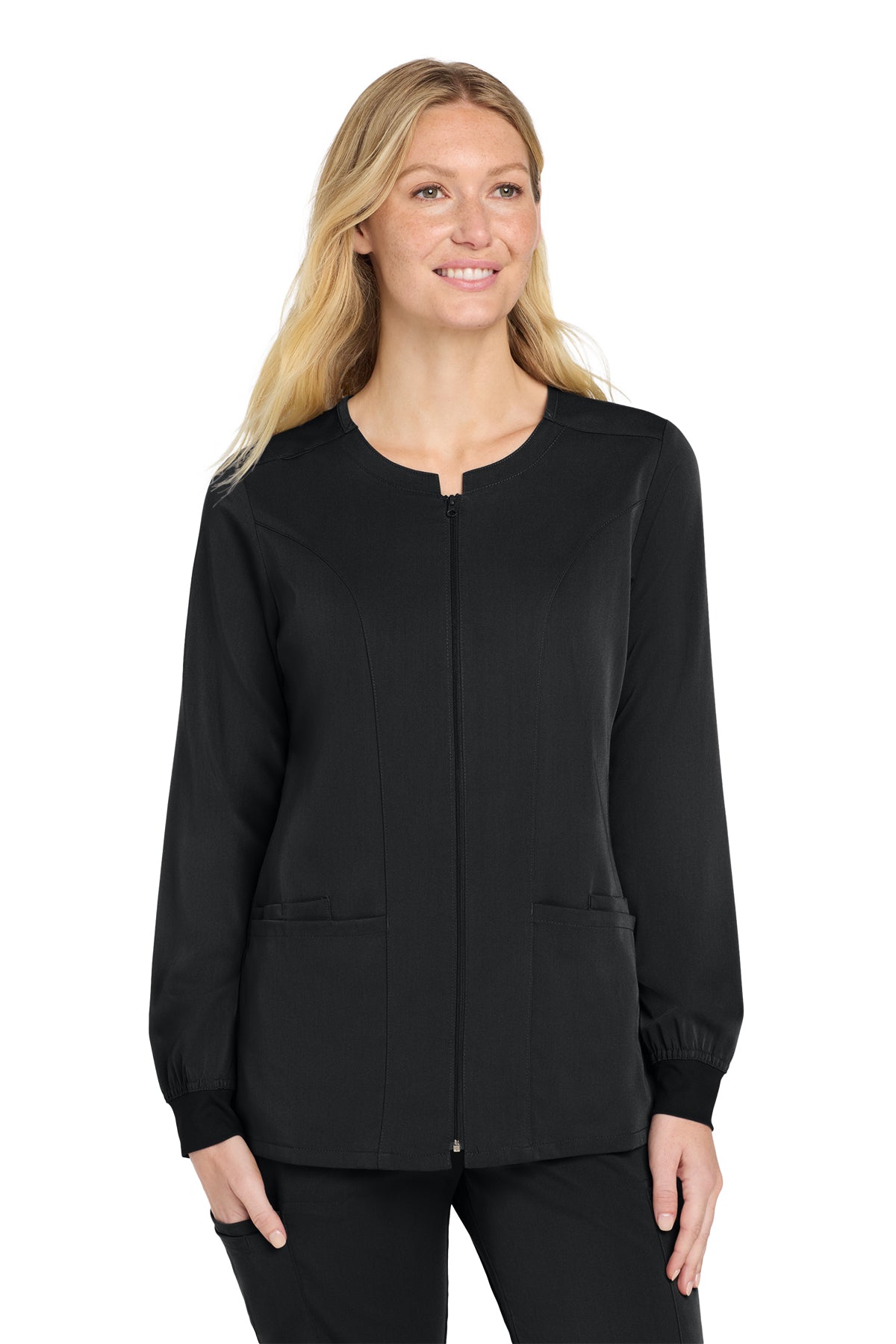 Wink® Women’s Premiere Flex™ Full-Zip Scrub Jacket | WW4088