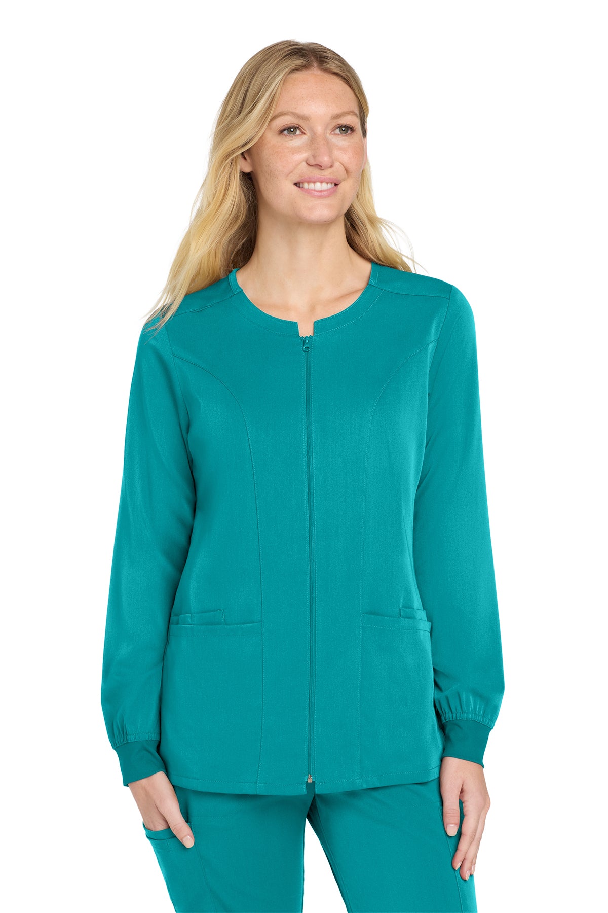 Wink® Women’s Premiere Flex™ Full-Zip Scrub Jacket | WW4088