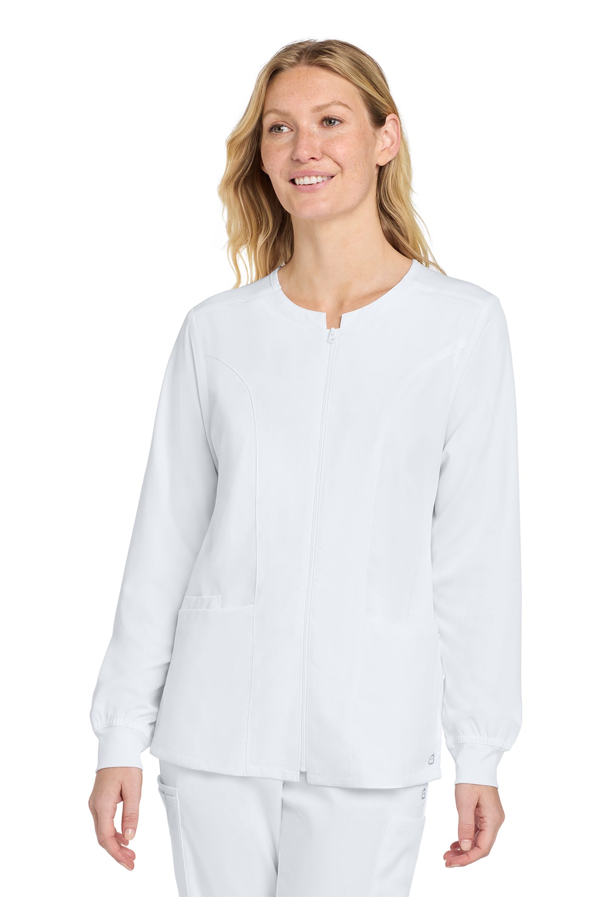 Wink® Women’s Premiere Flex™ Full-Zip Scrub Jacket | WW4088